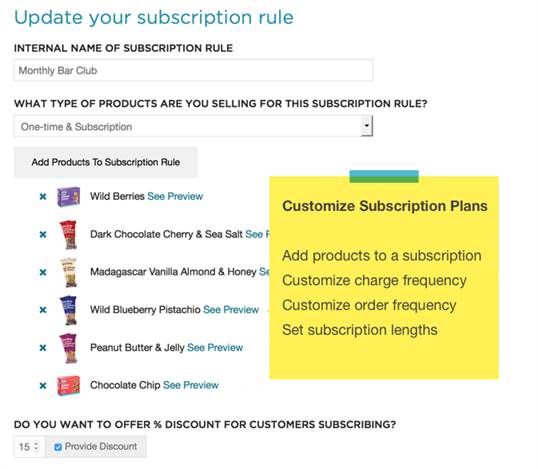 Recurring Billing & Subscriptions by ReCharge
