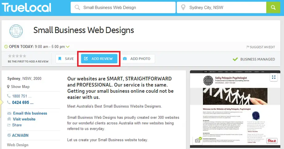 Small Business Web Designs